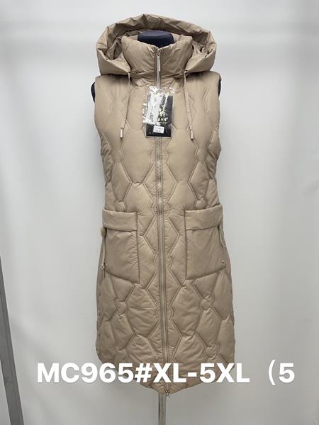 Жилетка Jacket (XL-5XL) MC965 beige (деми)