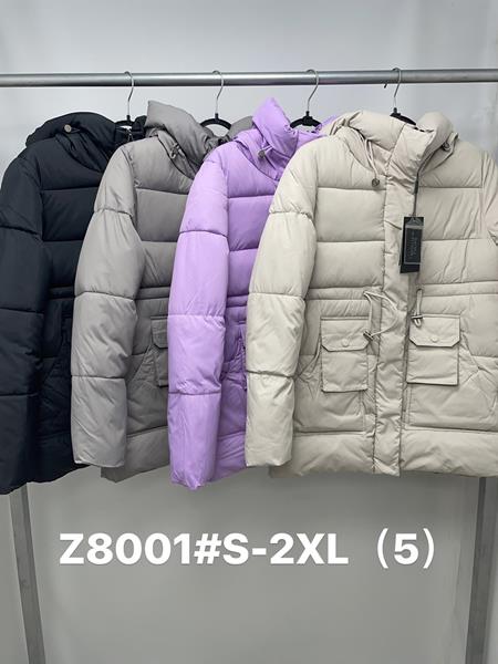 Куртка Jacket (S-2XL) Z8001 black (деми)