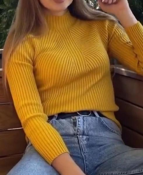 Гольф Kosta (42-46) 118 yellow (деми)