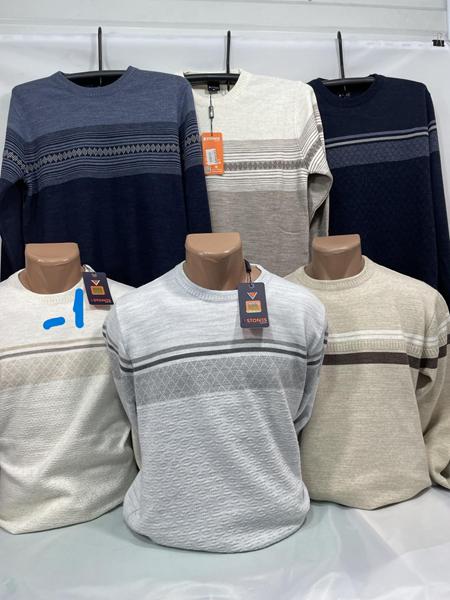 Свитер Sabihina (L-2XL) SB1502-1 milk (зима)