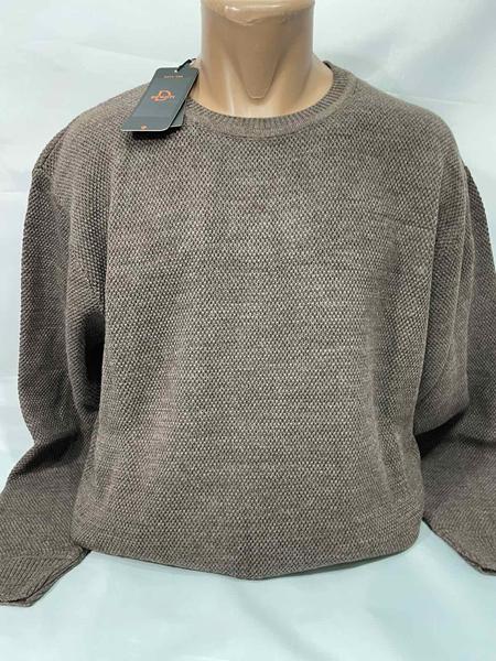 Свитер Sabihina (3XL-5XL) SB1505 brown (зима)