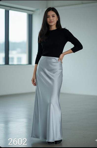 Юбка Met&March (S-L) 2602 l.grey (деми)