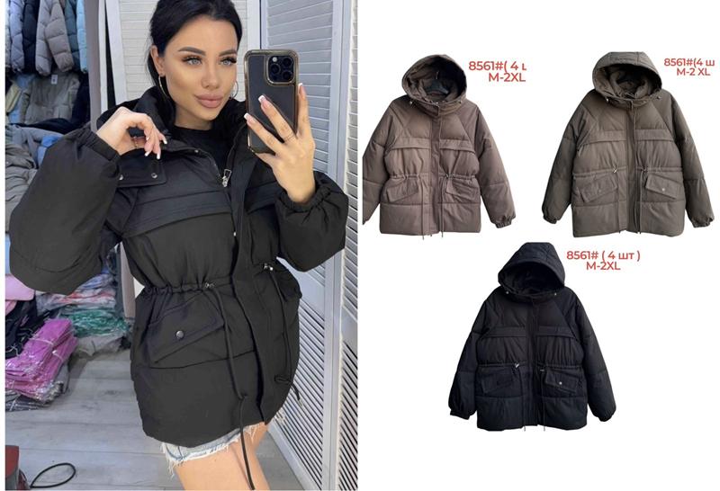 Куртка Katty (M-2XL) 8561 black (зима)