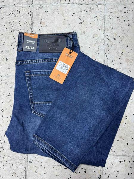 Джинсы Maxim Jeans (29-38) 8707 blue (деми)