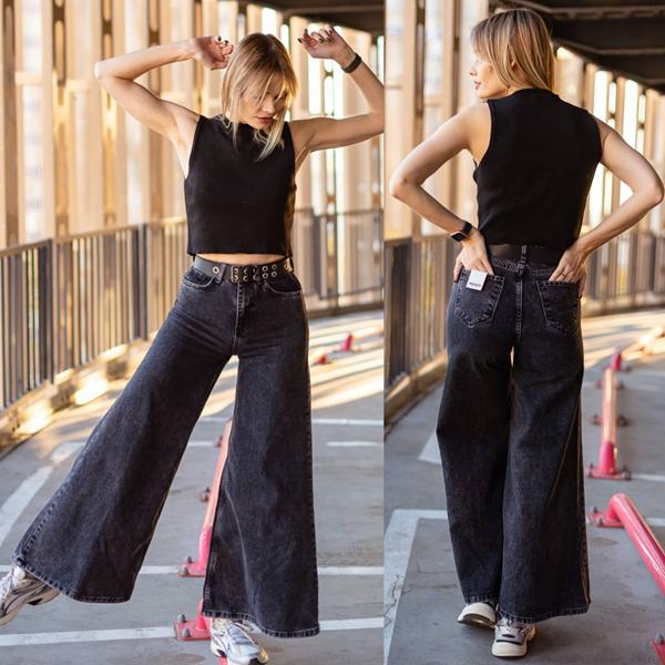 Джинсы Maxim Jeans (25-30) 2622 black (деми)