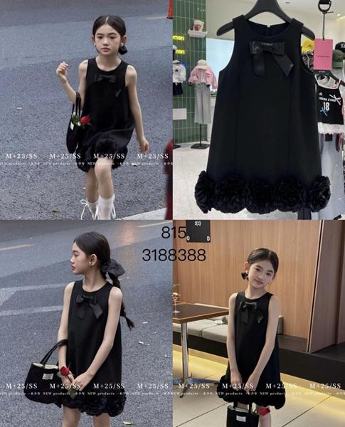 Платье SunnyTot (110-160) 815 black (лето)