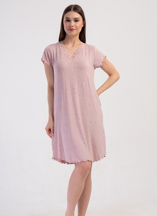 Ночнушка Trikotag (S-XL) T51 powder (лето)