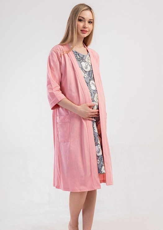 Комплект Trikotag (S-XL) T85 pink-grey (деми)