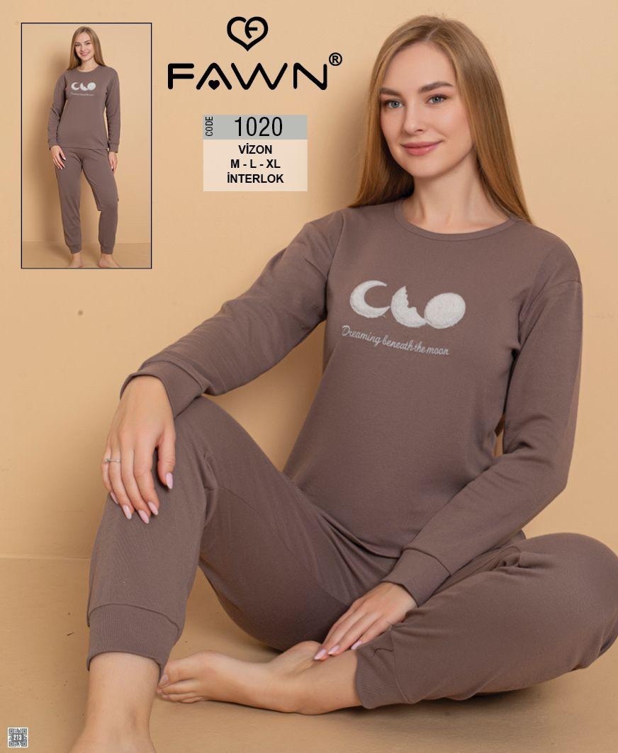 Пижама Trikotag (M-XL) 1020 brown (деми)