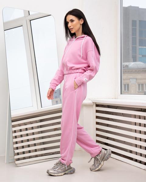 Костюм спорт AZNA (XS-L) ДП174 pink (деми)