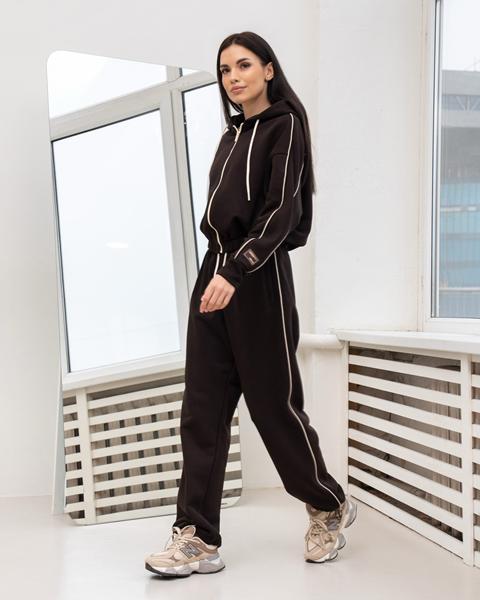 Костюм спорт AZNA (XS-L) ДП174 chocolate (деми)