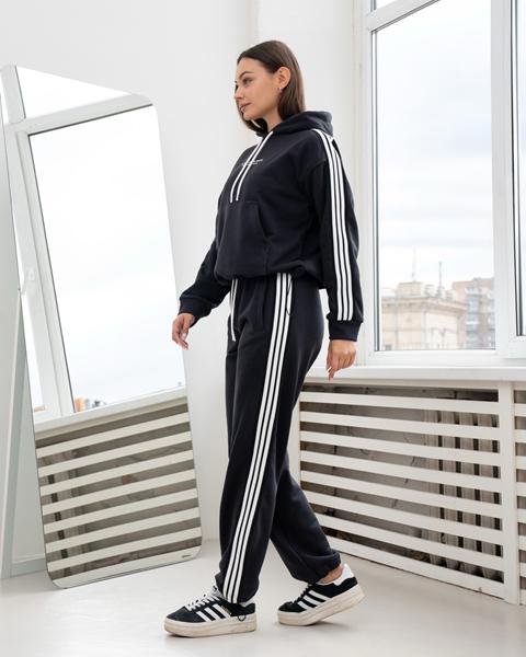 Костюм спорт AZNA (XS-L) ДП168 d.grey (деми)