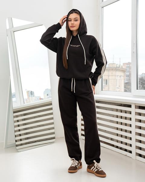 Костюм спорт AZNA (XS-L) ДП168 chocolate (деми)