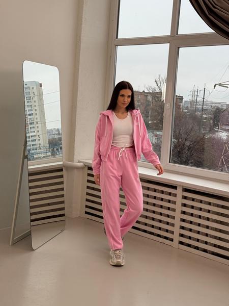 Костюм спорт AZNA (XS-L) ДП175 pink (деми)