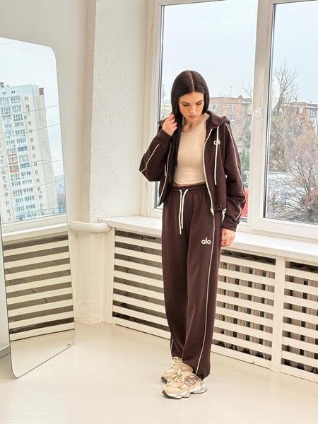 Костюм спорт AZNA (XS-L) ДП175 chocolate (деми)