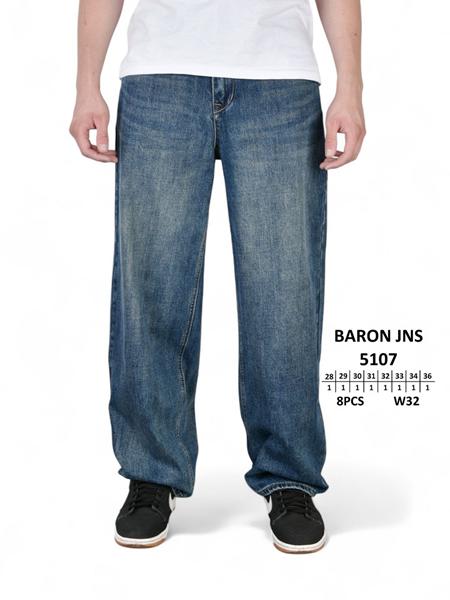 Джинсы Baron Jeans (28-36) 5107 blue (деми)
