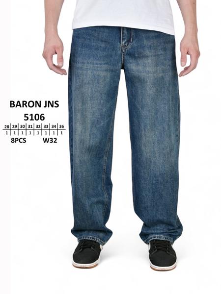 Джинсы Baron Jeans (28-36) 5106 blue (деми)
