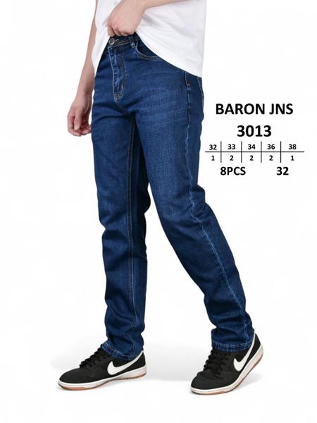 Джинсы Baron Jeans (32-38) 3013 blue (деми)