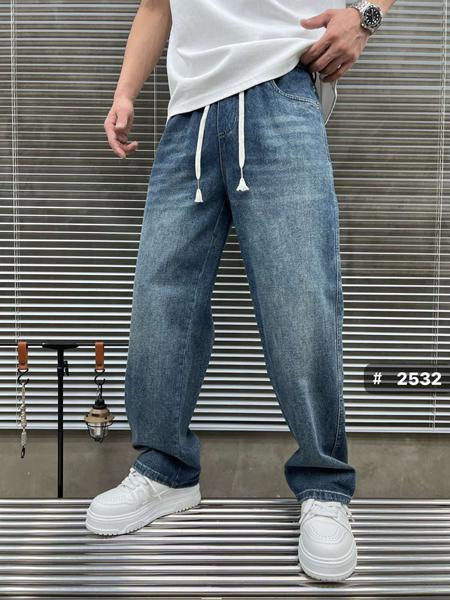 Джинсы Baron Jeans (28-36) 2532 blue (деми)