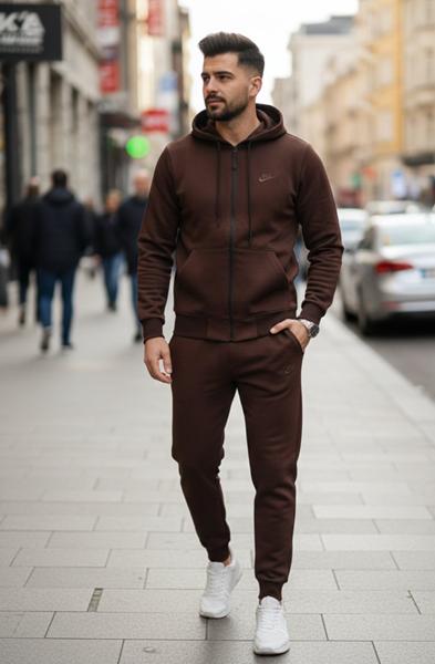 Костюм спорт Zalov (46-54) ZW1060 brown (деми)