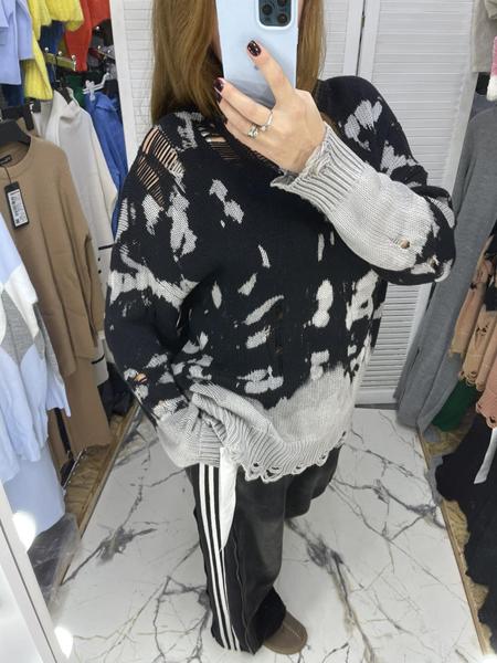 Свитер Karon (one size) 5562 grey (зима)