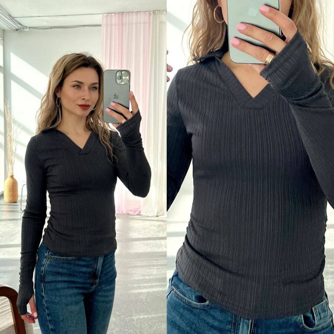 Свитер Arina (42-48) 5143 d.grey (деми)