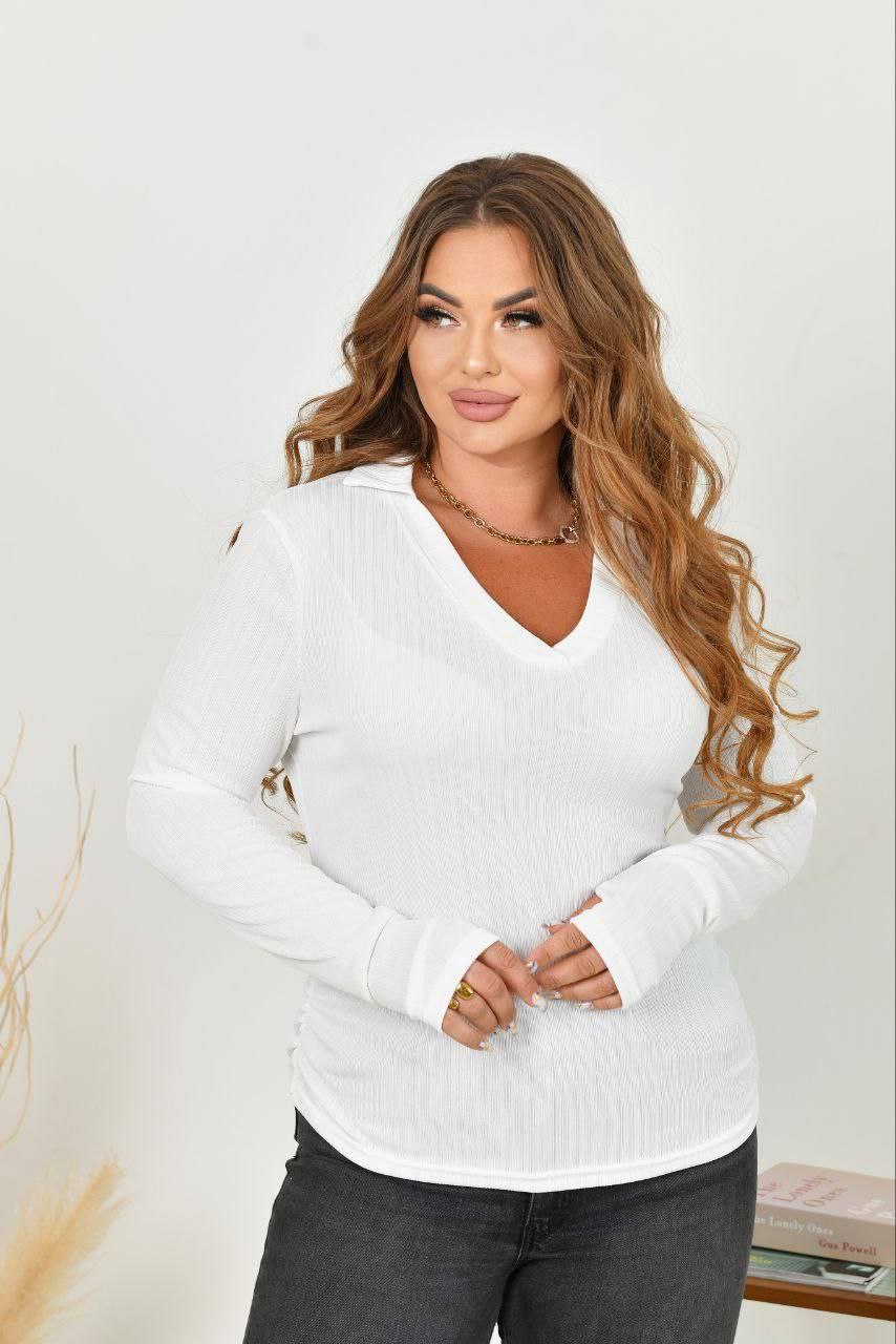 Свитер Arina (50-56) 5145 white (деми)