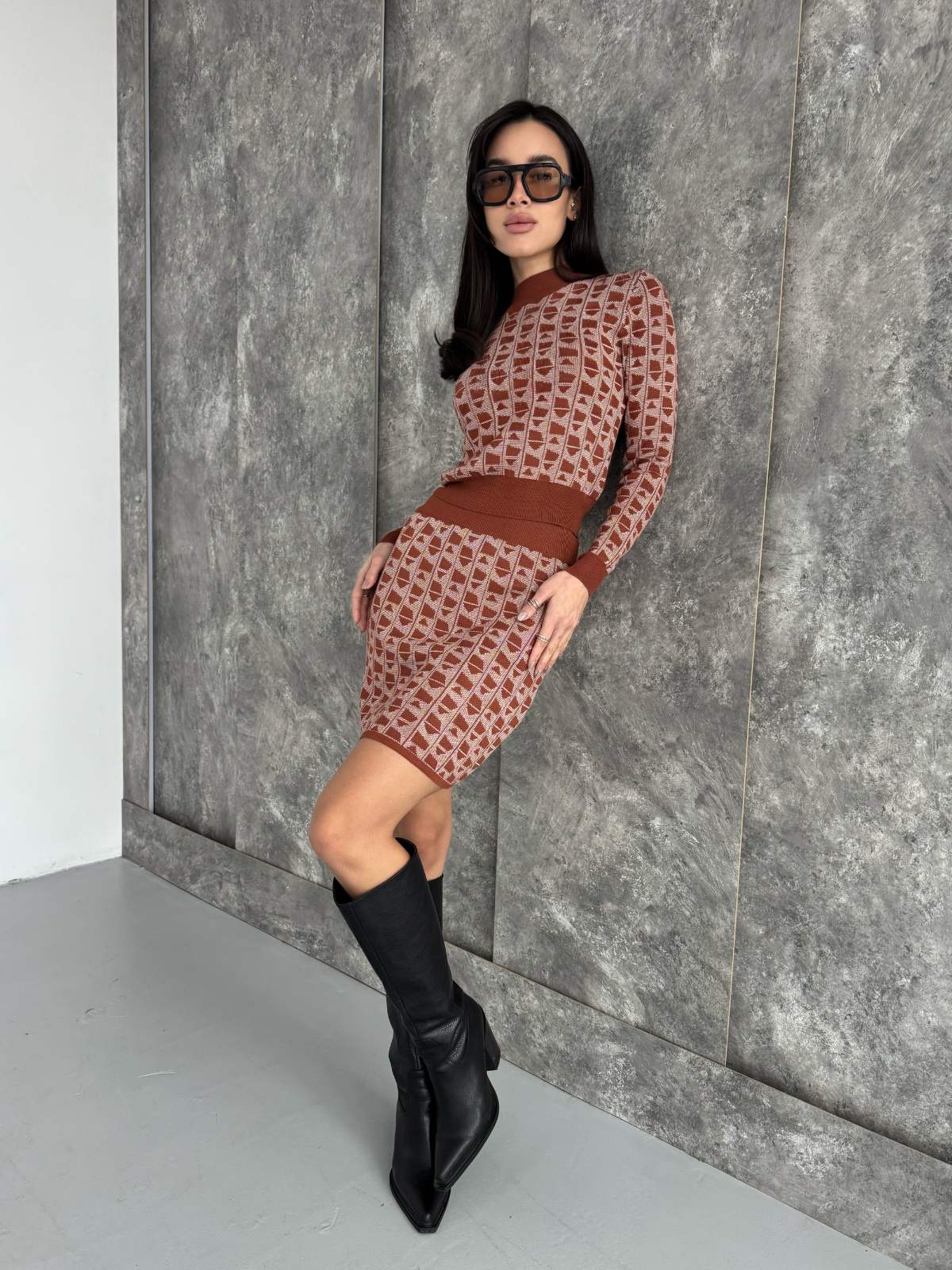 Костюм Arina (42-46) 5341 l.brown (деми)