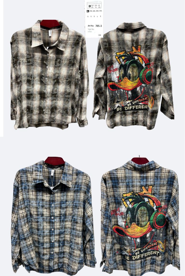 Рубашка BASE (XL-5XL) 705-3 l.blue (деми)