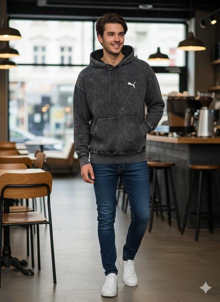 Худи Moranny (S-2XL) MR402 d.grey (зима)