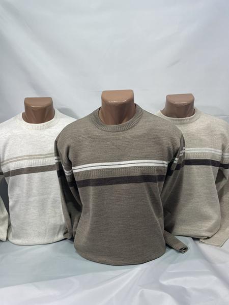 Свитер Sabihina (L-2XL) SB1534 khaki (зима)