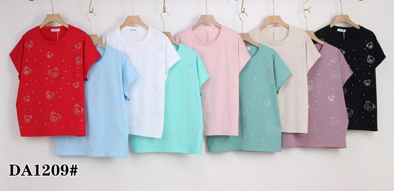 Футболка Xie (50-62) DA1209 mix (лето)