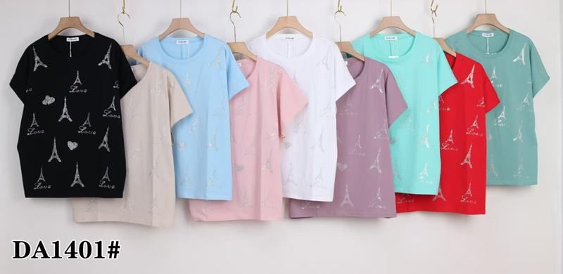 Футболка Xie (54-62) DA1401 mix (лето)