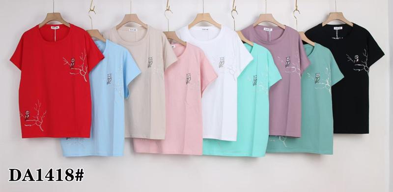 Футболка Xie (54-62) DA1418 mix (лето)