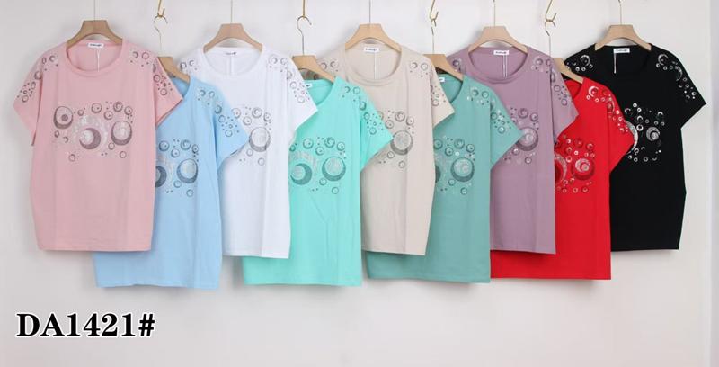 Футболка Xie (54-62) DA1421 mix (лето)