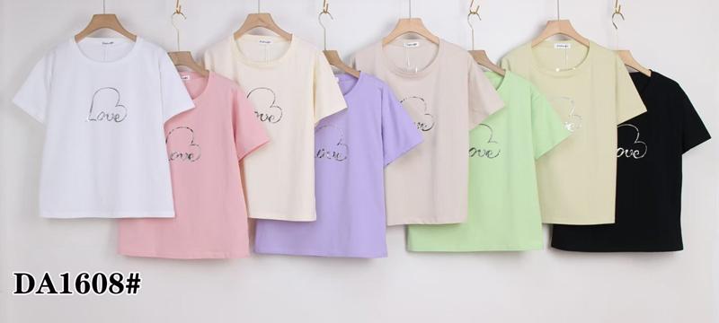 Футболка Xie (50-60) DA1608 mix (лето)