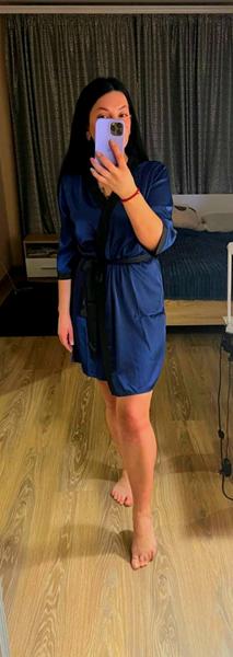 Халат Gull (42-48) M57 blue (деми)