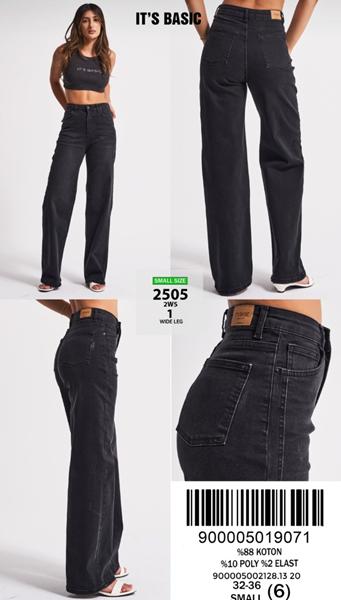 Джинсы Jeans Style (32-36) 2505-2W5-1 d.grey (деми)