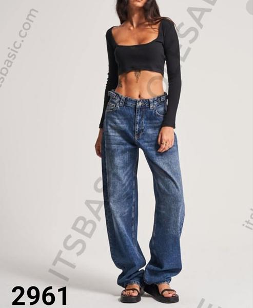 Джинсы Jeans Style (34-42) 2961-2W5-5 blue (деми)