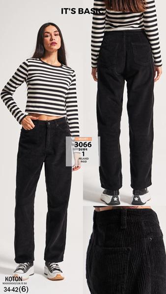 Джинсы Jeans Style (34-42) 3066-26W4-1 black (деми)