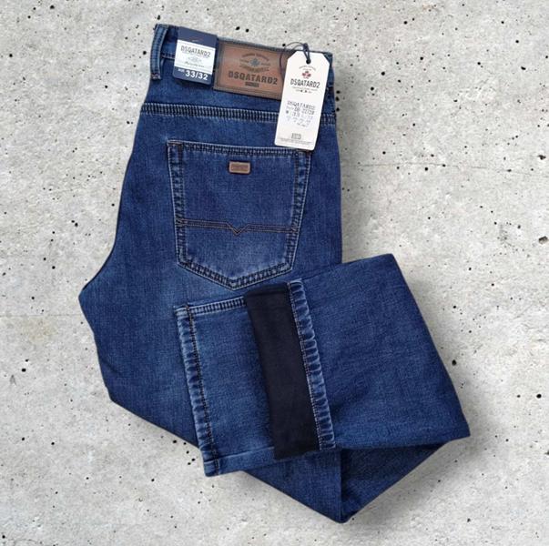 Джинсы Maxim Jeans (33-38) 2272 blue (зима)