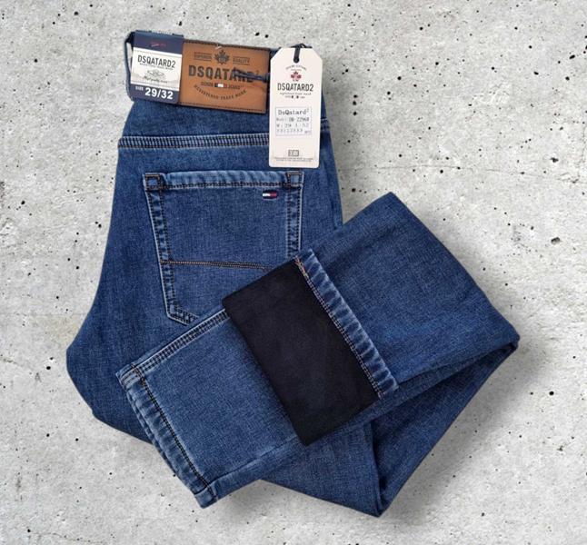 Джинсы Maxim Jeans (29-38) 2296 blue (зима)