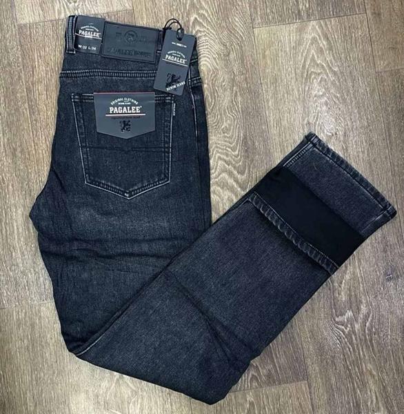 Джинсы Maxim Jeans (32-42) 1466 black (зима)