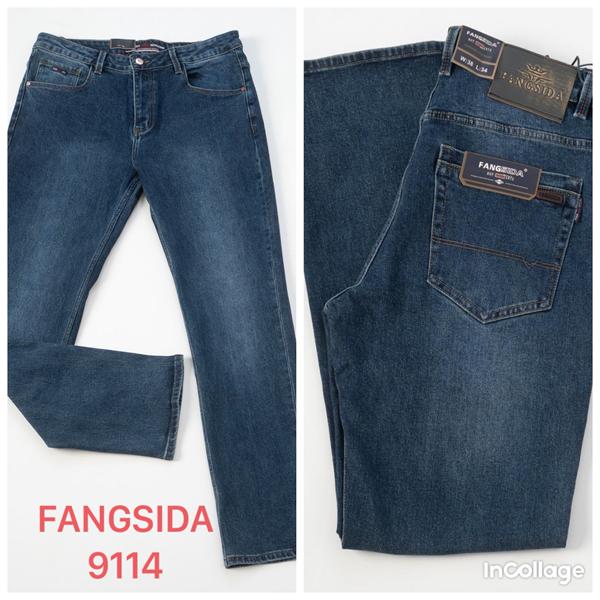Джинсы Fangsida (38-46) 9114 blue (деми)