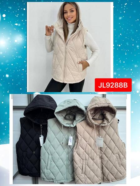 Жилетка Шаолинь (50-58) 9288B beige (деми)