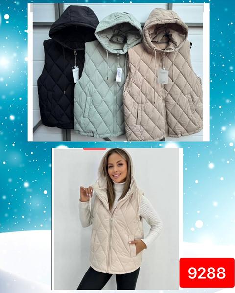 Жилетка Шаолинь (M-2XL) 9288 mint (деми)