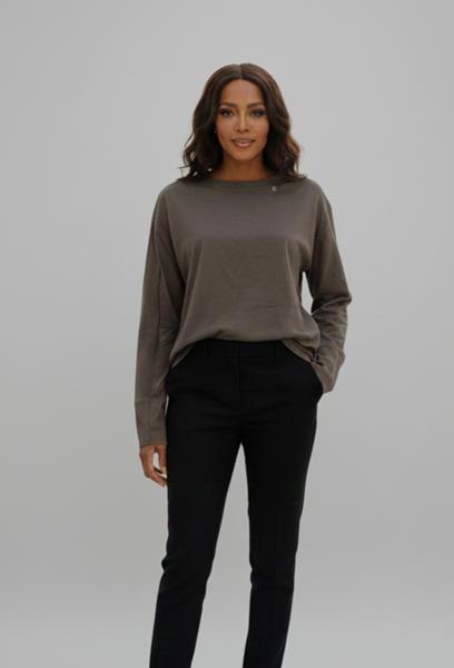 Свитер Lora (one size) LR1010 grey (зима)