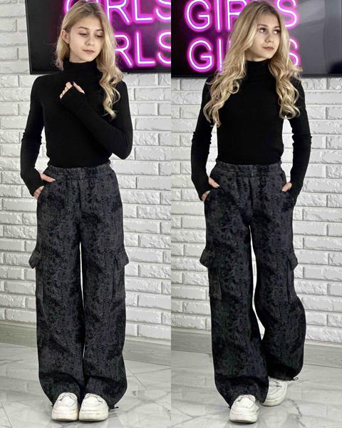 Гольф Karolina (32-42) KR345 black (зима)