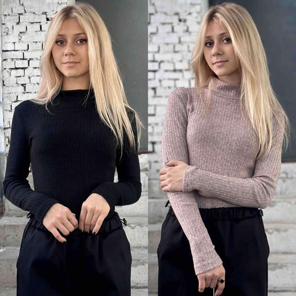 Гольф Karolina (34-42) KR384 black (деми)