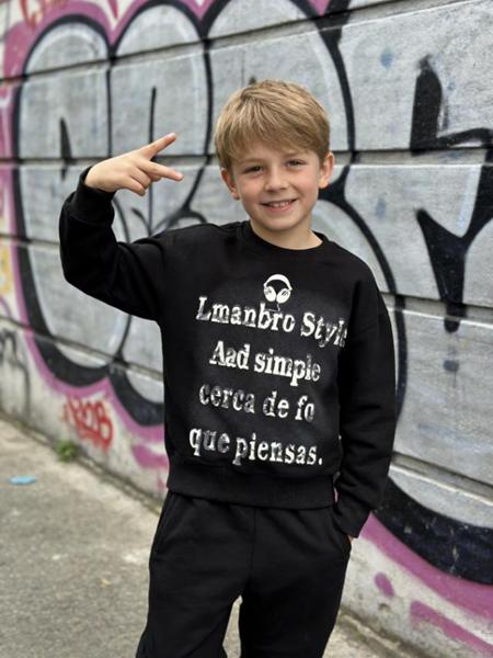 Свитер Yalisi (120-160) 8002 black (деми)